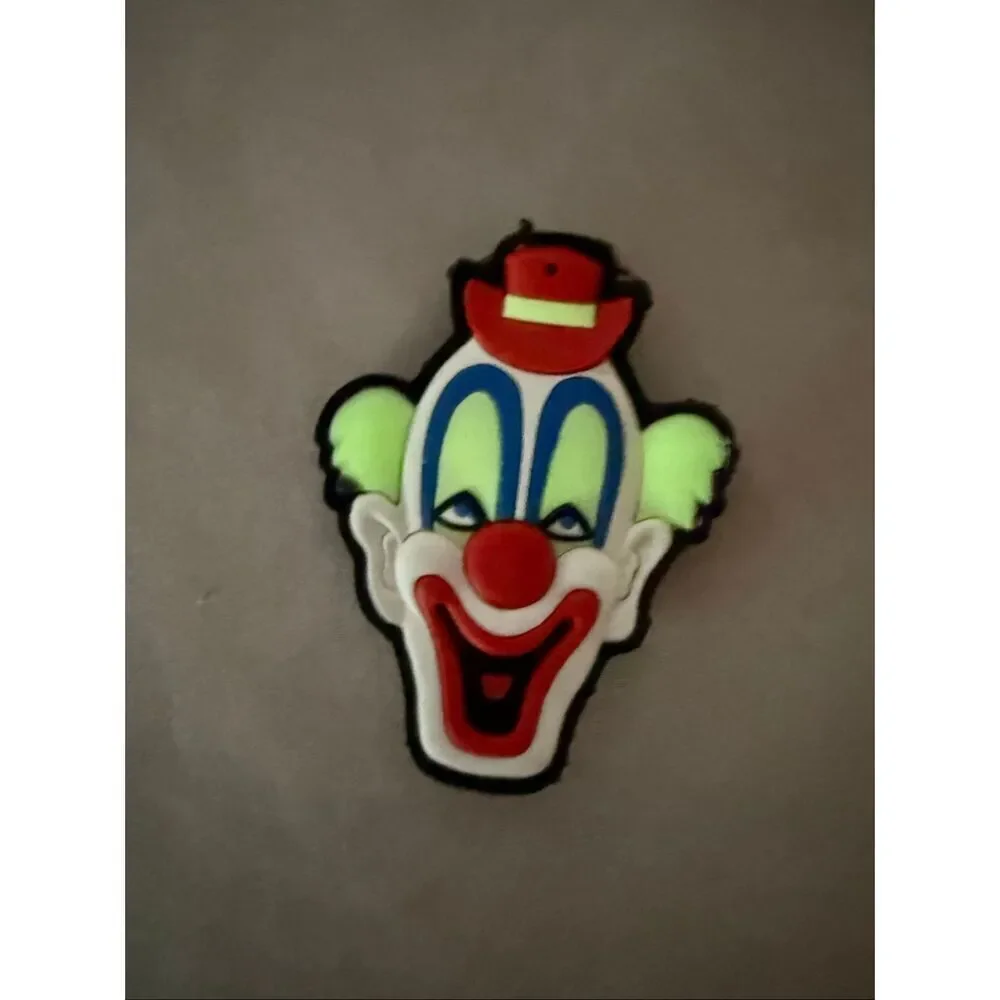 Vintage Clown Magnet Puffy Power Glow in the Dark 90s Y2K NOS